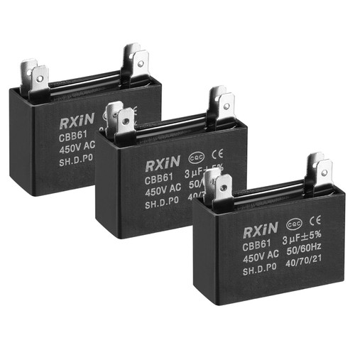 3pcs cbb61 condensateur - 3pcs,