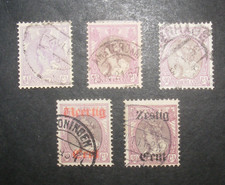 PAYS-BAS Timbres de 1917 et