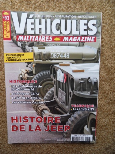 Véhicules militaires magazine