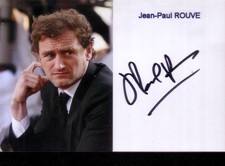 Jean Paul ROUVE * AUTOGRAPHE / DEDICACE