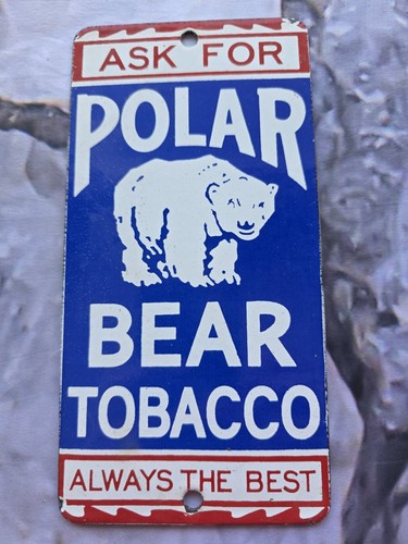 Vintage polar bear tobacco - polar,
