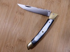 Couteau pliant ancien LE THIERS corne Maurice DUBOST TB état FRANCE