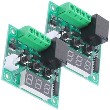  2 Pcs Régulateur De Température Numérique Thermostat Electronique