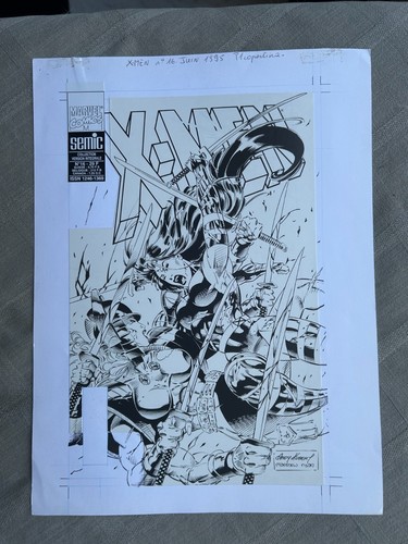 Couverture originale men - couverture, x-men