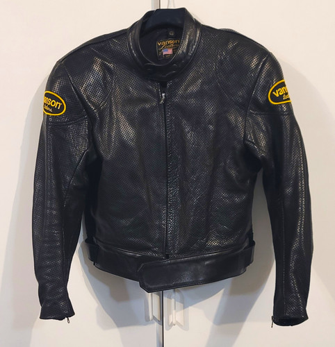 Vanson leathers perforated - vanson,