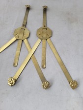  2 PORTE ASSIETTE MURAL LAITON