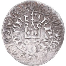 [#1155539] Coin, France, Philippe VI, Gros à la Couronne, EF, Silver, Duplessy:2