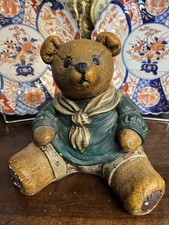 STATUE OURS En PLATRE HAUTEUR 20 CM