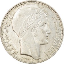 Monnaie, France, Turin, 20 Francs, 1933, Paris, SUP, Argent, Gadoury:852, KM:879