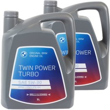 2x 5L Original BMW Twin