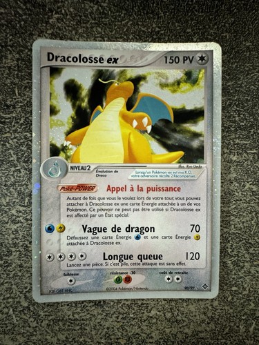 Dracolosse pokémon 90 - ex,
