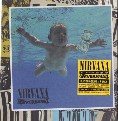Nirvana nevermind 180g - nevermind, 7"