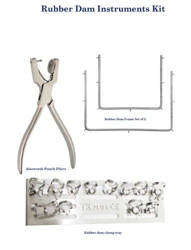 Dental rubber dam instruments - dental,