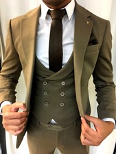 Costume D'Affaires Crème