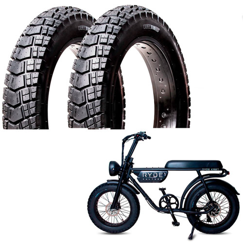 Kit pneus fat bike - pneus,
