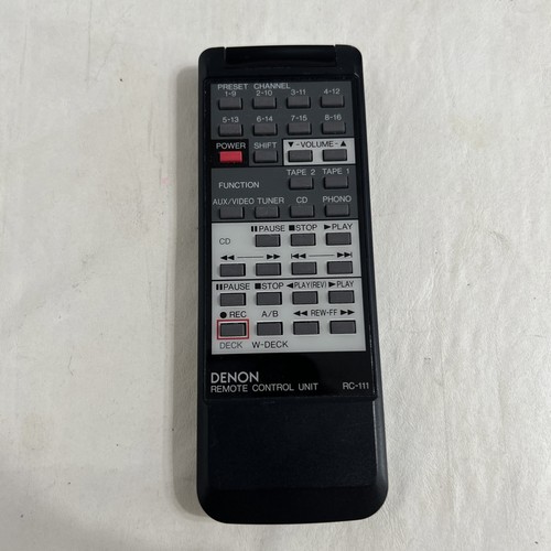 Genuine denon remote control - denon,