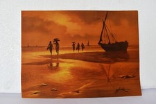 Vintage Lithographie Imprimé