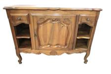 Joli buffet desserte, console  en noyer blond