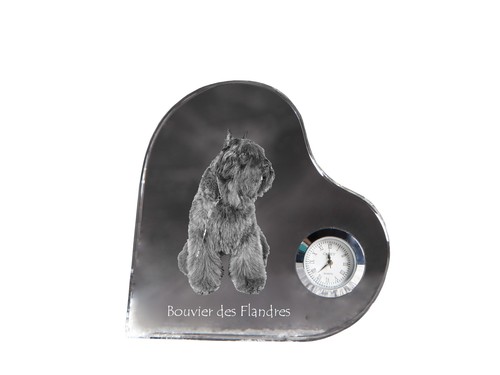 Bouvier des flandres horloge - des,