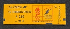 Carnet De 10 Timbres 2715-C2 À 2f50 Albertville. Carnet Fermé. Conf.9