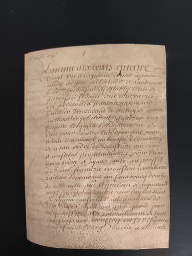 1681 cote parchemin - 1681,