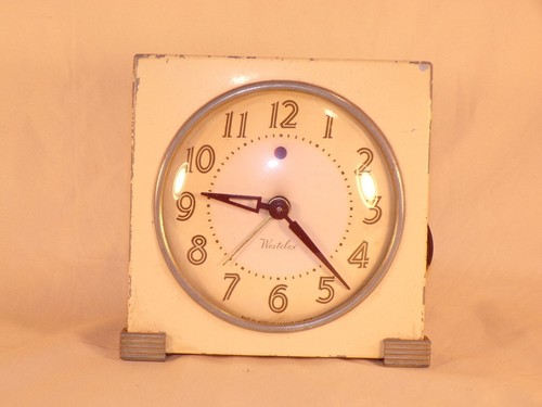 Vintage 1940 metal art deco - vintage,