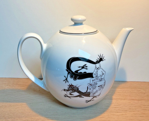 Théière porcelaine tintin - théière, en