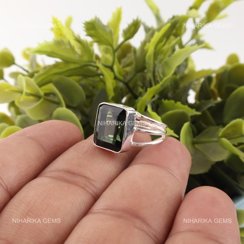 Bague solitaire argent - solitaire, or