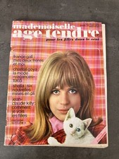 MADEMOISELLE AGE TENDRE N°6 AVRIL 1965 France GALL SHEILA CLAUDE FRANCOIS  I20