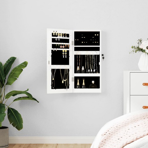 Armoire bijoux avec miroir - à,