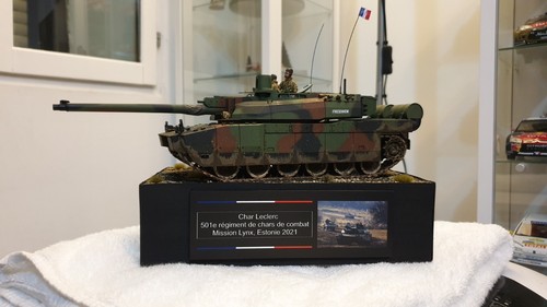 Maquette char leclerc - maquette,