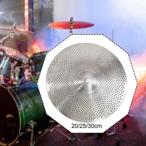 Cymbale muette alliage pour - cymbale,
