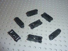 7 x LEGO TECHNIC Black axle