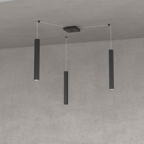 Lustre carré moderne pour - carré,