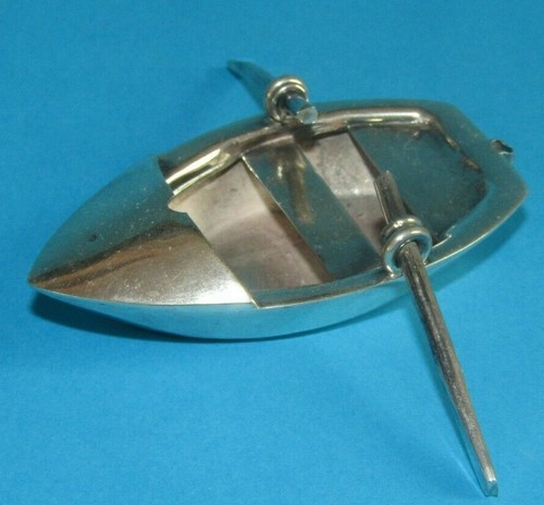 Novelty silver barque - novelty,