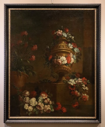 Grand tableau ancien nature - grand,