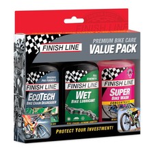 Kit Ecotech + Wet + Super Bike Wash De 120Ml FIN57 FINISH LINE Nettoyage