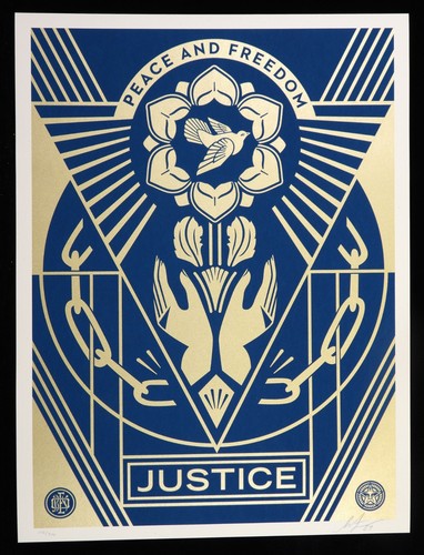 Shepard fairey peace and - shepard,