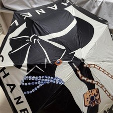 Parapluie pliant Chanel blanc