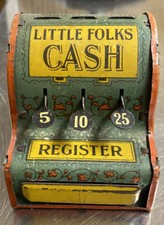 Antique Toy Cash Register