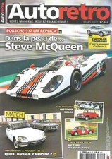 AUTO RETRO N°461 PORSCHE 917 STEVE McQUEEN / APAL MUSCHANG /DS 23 vs PEUGEOT 404