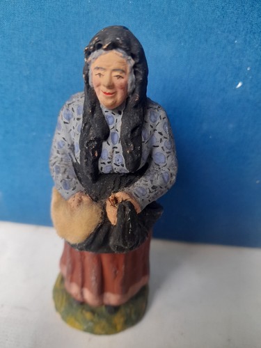 Rare ancien santon marie - ancien,