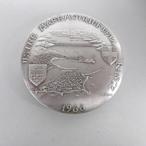 Medaille usine maremotrice - medaille, de