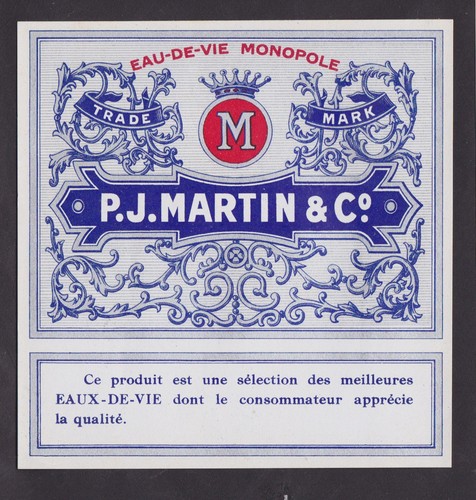 Ancienne étiquette alcool - ancienne,