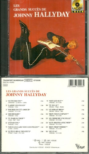 Johnny hallyday les - cd,