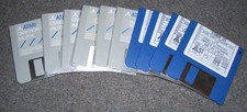 10 X Atari 1040 St Ste Commodore Amiga Ordinateur 720K Double Densité Souple