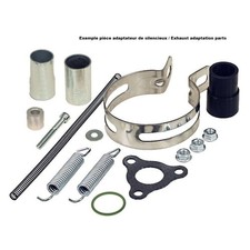 Adaptateur De Silencieux Pour Rieju Tecnium Pour Moto Pièces Accessoires