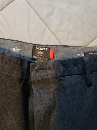 Dockers dark grey khaki - khaki, pants