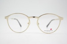 Lunettes XAVIER GARCIA MORA Or Ovales Monture De Lunettes Neuves