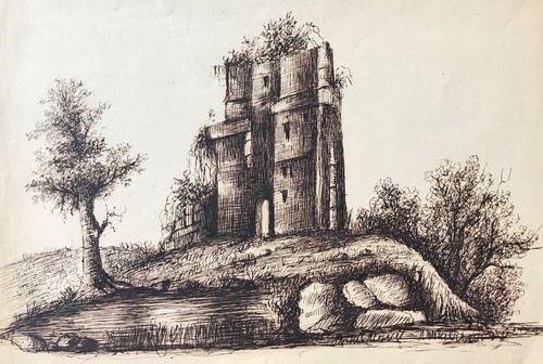 Château fort ruine moyen - château, âge